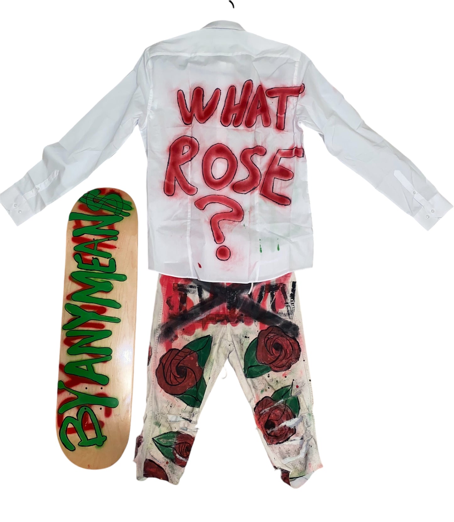 Ves Vi™ "What Rose?" Button Down