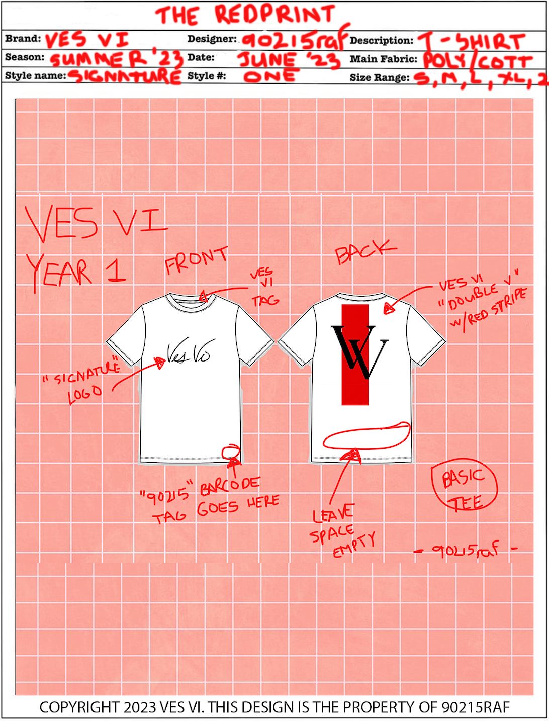 Ves Vi™ "Signature" Tee | Year One